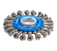 Bosch 1x Disco de alambre trenzado PRO Metal heavy, X-Lock | para Acero, Ø 115 mm, Professional Accesorios Amoladora pequeña