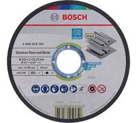 Bosch 1x Disco de corte de metal y acero inoxidable de larga vida útil con diámetro interior de 22,23 mm (para Acero inoxidable, Acero, Ø 115 mm, Professional Accesorios Amoladora pequeña)