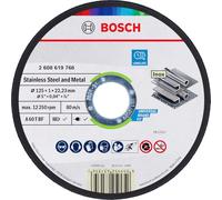 Bosch Professional 1x Disco Standard for Metal Straight Cutting (para chapa, acero, Ø 125 x 1 x 22.23 mm, Accesorios Amoladora)