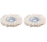 Bosch 1x Disco de tejido (para Pastas de pulir, Ø 85 x 10 x 10 mm, Accessorio Taladradora) (Paquete de 2)