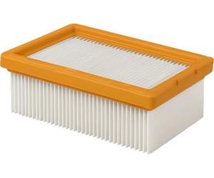 Bosch 1x Filtro plegado plano HEPA para aspirador (Longitud 145 mm,)