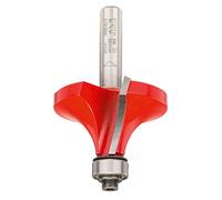 Bosch 1x Fresa para redondear Expert for Wood (Radio 15.9 mm, Longitud de trabajo 22.2 mm, Professional accesorio para fresadoras portátiles, fresadoras de mano)