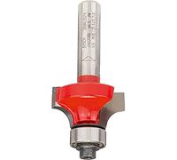 Bosch 1x Fresa para redondear Expert for Wood (Radio 6.35 mm, Longitud de trabajo 12.7 mm, Professional accesorio para fresadoras portátiles, fresadoras de mano)