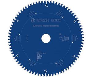 Bosch 1x Hoja de sierra circular con cable EXPERT Multi Material | para Aluminio, Plásticos, Ø 254 mm, Professional Accesorios Sierra circular ingletadora con cable