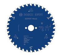 Bosch 1x Hoja de sierra circular con cable EXPERT Wood (para Madera blanda, Madera dura, Ø mm, Professional Accesorios Sierras circulares de mano con cable)