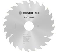 Bosch 1x Hoja de sierra circular con cable PRO Wood para sierras portátiles | para Madera blanda, Madera dura, Ø 165 mm, Professional Accesorios Sierras circulares de mano con cable