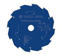Bosch 1x Hoja de sierra circular EXPERT Wood cordless | para Madera blanda, Madera dura, Ø 160 mm, Professional Accesorios Sierras circulares de mano sin cable