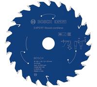 Bosch 1x Hoja de sierra circular EXPERT Wood cordless (para Madera blanda, Madera dura, Ø mm, Professional Accesorios Sierras circulares de mano sin cable)