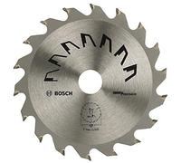 Bosch 1x Hoja de Sierra Circular Precison (para Madera, Ø 180 x 2.5/1.5 x 30/20 mm, 40 Dientes, ATB, con 1x Anillo de Reducción 20 mm, Accesorios Sierras Circulares)