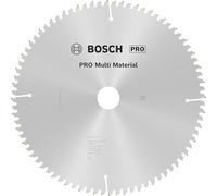 Bosch 1x Hoja de sierra circular PRO Multi Material Corded | para Aluminio, Plásticos, Ø 260 mm, Professional Accesorios Sierra circular ingletadora con cable