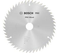 Bosch 1x Hoja de sierra circular PRO Wood con cable | para Madera blanda, Madera dura, Ø 216 mm, Professional Accesorios Sierra circular ingletadora con cable