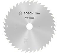 Bosch 1x Hoja de sierra circular PRO Wood con cable | para Madera blanda, Madera dura, Ø 250 mm, Professional Accesorios Sierra circular ingletadora con cable