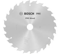 Bosch 1x Hoja de sierra circular PRO Wood con cable | para Madera blanda, Madera dura, Ø 254 mm, Professional Accesorios Sierra circular ingletadora con cable