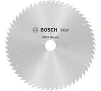 Bosch 1x Hoja de sierra circular PRO Wood cordless para sierras de mesa | para Madera blanda, Madera dura, Ø 254 mm, Professional Accesorios Sierra circular de banco sin cable