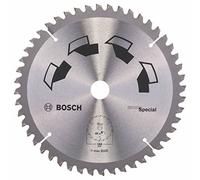 Bosch 1x Hoja de Sierra Circular Special (para Madera, Metales no Ferrosos, Plásticos, Ø 184 x 2.5/1.8 x 20/16 mm, 48 Dientes, FT, con 1x Anillo de Reducción 16 mm, Accesorios Sierras Circulares)