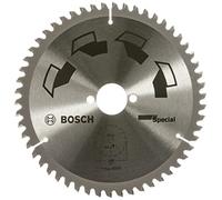 Bosch 1x Hoja de Sierra Circular Special (para Madera, Metales no Ferrosos, Plásticos, Ø 190 x 2.5/1.8 x 30 mm, 54 Dientes, FT, Accesorios Sierras Circulares)