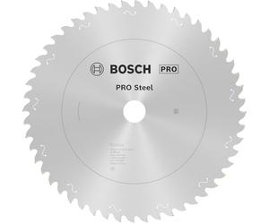 Bosch 1x Hoja Sierra Circ. PRO Steel con cable p/Ingletadoras Seco | para Acero, Ø 254 mm, Professional Accesorios Cortadora ingletadora en seco con cable