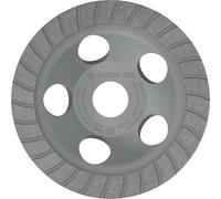 Bosch 1x Muela de desbaste PRO Multi Material para amoladoras de hormigón | Para hormigón, bloque de hormigón, diámetro de 125 mm, accesorio profesional lijadora de hormigón