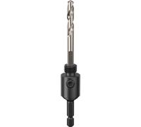 Bosch 1x Portabrocas y broca centradora para sierra de corona | para Acero, Cartón-yeso, Longitud 81,00 mm, Professional Accesorios Taladro