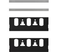 Bosch 1x Set de cuchillas para cepillo PRO (para Tableros recubiertos de plástico, Madera dura, 82 x 5,5 x 1,1 mm, Professional Accesorios Cepillo)