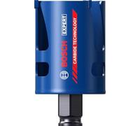 Bosch 1x Sierra de corona EXPERT Construction Material PC Plus (para Madera blanda, Aglomerado, Ø 51 mm, Professional Accesorios Taladro)
