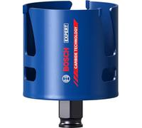 Bosch 1x Sierra de corona EXPERT Construction Material PC Plus (para Madera blanda, Aglomerado, Ø 67 mm, Professional Accesorios Taladro)
