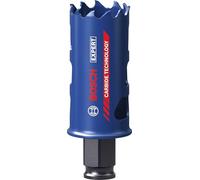 Bosch 1x Sierra de corona EXPERT Multi Material Power Change Plus (para Madera con metal, Ladrillo, Ø 35 mm, Professional Accesorios Taladro)