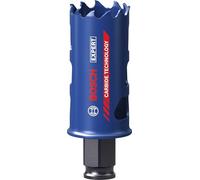 Bosch 1x Sierra de corona EXPERT Multi Material Power Change Plus (para Madera con metal, Ladrillo, Ø 35 mm, Professional Accesorios Taladro)