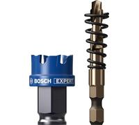 Bosch 1x Sierra de corona EXPERT Sheet Metal PC Plus (para Láminas de acero inoxidable, Láminas de acero, Ø 25 mm, Professional Accesorios Taladro)