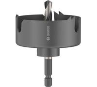 Bosch 1x Sierra de corona para madera y pladur con vástago (para pladur, madera blanda, Ø 60 mm, accesorio profesional para taladro atornillador)
