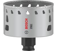 Bosch 1x Sierra de corona PRO Tile Power Change Plus | para Baldosas de cerámica dura, Baldosas de cerámica blanda, Ø 70 mm, Professional Accesorios Taladro