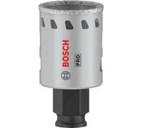 Bosch 1x Sierra de corona PRO Tile Power Change Plus | para Baldosas de cerámica dura, Baldosas de cerámica blanda, Ø 35 mm, Professional Accesorios Taladro