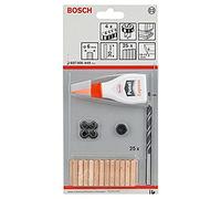 Bosch 2 607 000 449 - Set de 32 tacos de madera - 6 mm, 30 mm (pack de 32)