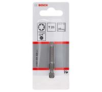 BOSCH Punta de destornillador extra dura Extra-Hart T25, 49 mm 2607001638