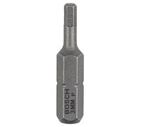 Bosch Punta de atornillar 2 607 001 722 extra dura HEX 3,25 mm Pack de 3
