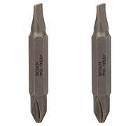 Bosch 2 607 001 738 - Lámina doble de destornillador - S 1,0x5,5; PH2; 45 mm (pack de 1) (Paquete de 2)