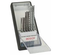 Bosch 2 607 010 532 - Juego de 6 hojas de sierra de calar Robust Line Progressor, vástago en U - U 123 X; U 234 X; U 345 XF (pack de 2; 2; 2)