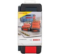 Bosch 2 607 017 047 - Set de 18 brocas para metal Toughbox HSS-Co, DIN 338, 135° - 1; 1,5; 2; 2,5; 3; 3,5; 4; 4,5; 5; 5,5; 6; 7; 8; 9; 10 mm (pack de 18)