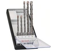 Bosch 2 607 019 927 - Juego de 5 brocas para martillos perforadores Robust Line SDS-plus-5 - Ø 5,6 x 115mm, 6,8,10 x 165mm (pack de 5)