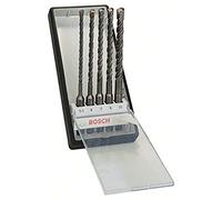 Bosch 2 607 019 929 - Juego de 5 brocas para martillos perforadores Robust Line SDS-plus-5 - Ø 5,5,6,7,8,10 x 165mm (pack de 5)