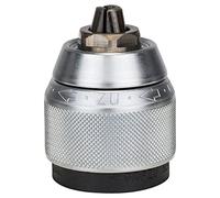 Bosch 2 608 572 149 - Portabrocas de sujeción rápida, cromado - 1,5 - 13 mm, 1/2" - 20 (pack de 1)