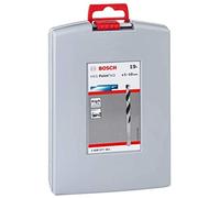 Bosch Professional Set de 19 brocas helicoidales HSS PointTeQ (para metal, ProBox, accesorio de taladro), Color, diámetro 1-10 mm