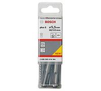 Bosch 2 608 585 614 - Pack de 10 brocas para martillos perforadores SDS-plus-5 (5,5 x 50 x 115 mm)
