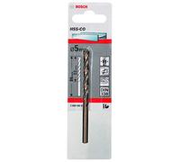 Bosch 2 608 585 851 Bosch 851-Brocas metálicas HSS-Co, DIN 338-5 x 52 x 86 mm (Pack de 1), Acero Inoxidable 5x52x86mm