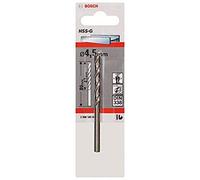 BOSCH Brocas para metal HSS-G, DIN 338 4,5 x 47 x 80 mm 2608585920