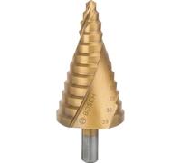 Bosch 2 608 587 431 - Brocas escalonadas HSS-TiN - 6-39 mm, 10,0 mm, 93,5 mm (pack de 1)