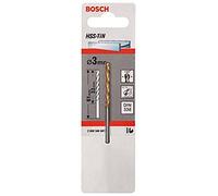 Bosch 2 608 596 681 - Brocas para metal HSS-TiN, DIN 338 - 3 x 33 x 61 mm (pack de 1)