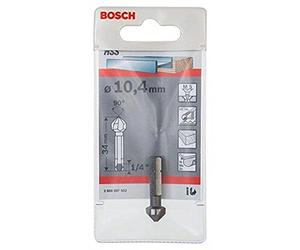 Bosch 2 608 597 502 - Avellanadores cónicos - 10,4, M 5, 34 mm, 1/4" (pack de 1)