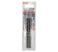 Bosch 2 608 597 706 - Pack de 3 brocas para hormigón CYL-3 (6 x 60 x 100 mm)