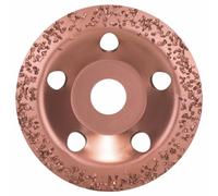 Bosch 2 608 600 178 - Vaso de amolar de metal duro - 115 x 22,23 mm; grob, schräg (pack de 1)